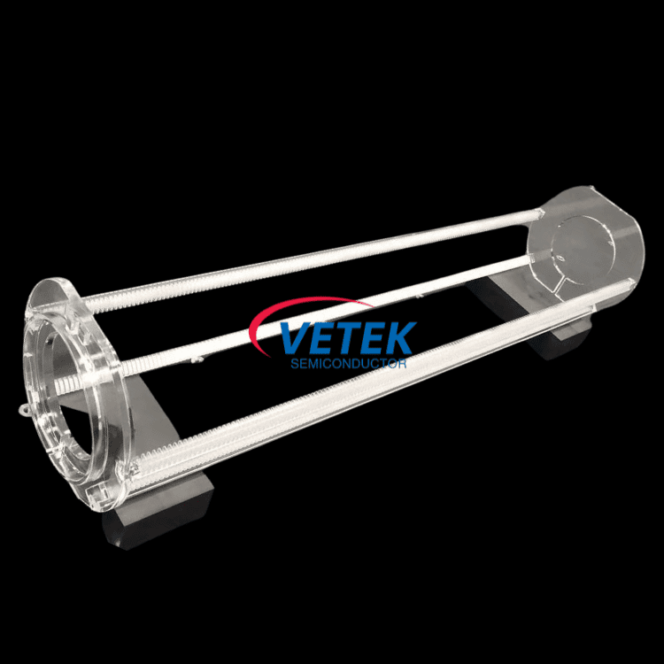 Customized quartz wafer boat