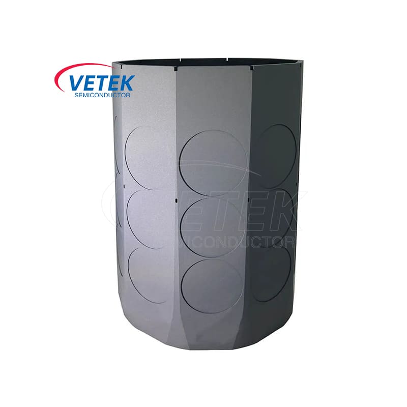 SIC Coated Graphite Barrel Susceptor