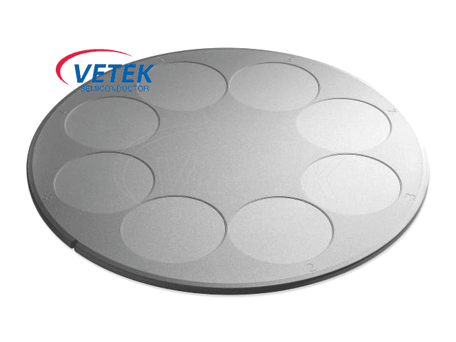 SiC coated graphite susceptor para sa ASM