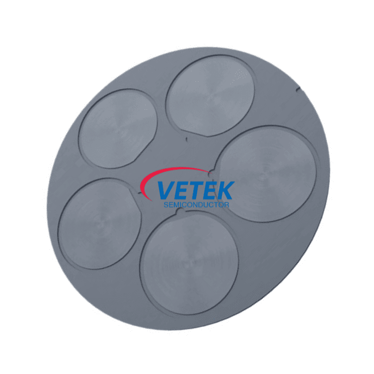 Silicon carbide carrier plate para sa LED etching