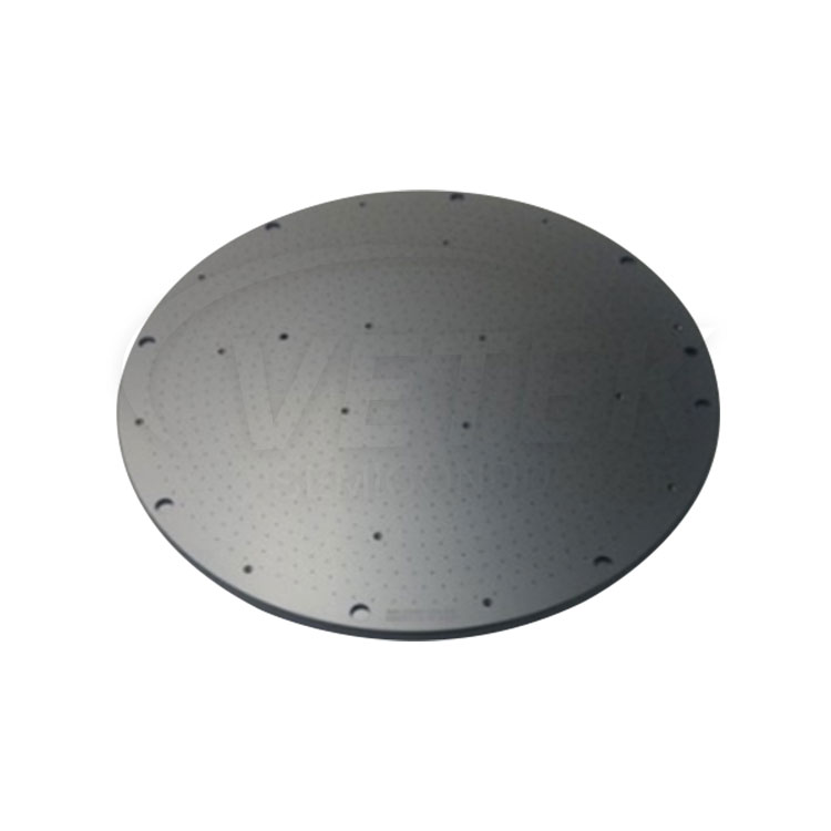 Solid sic gas shower head